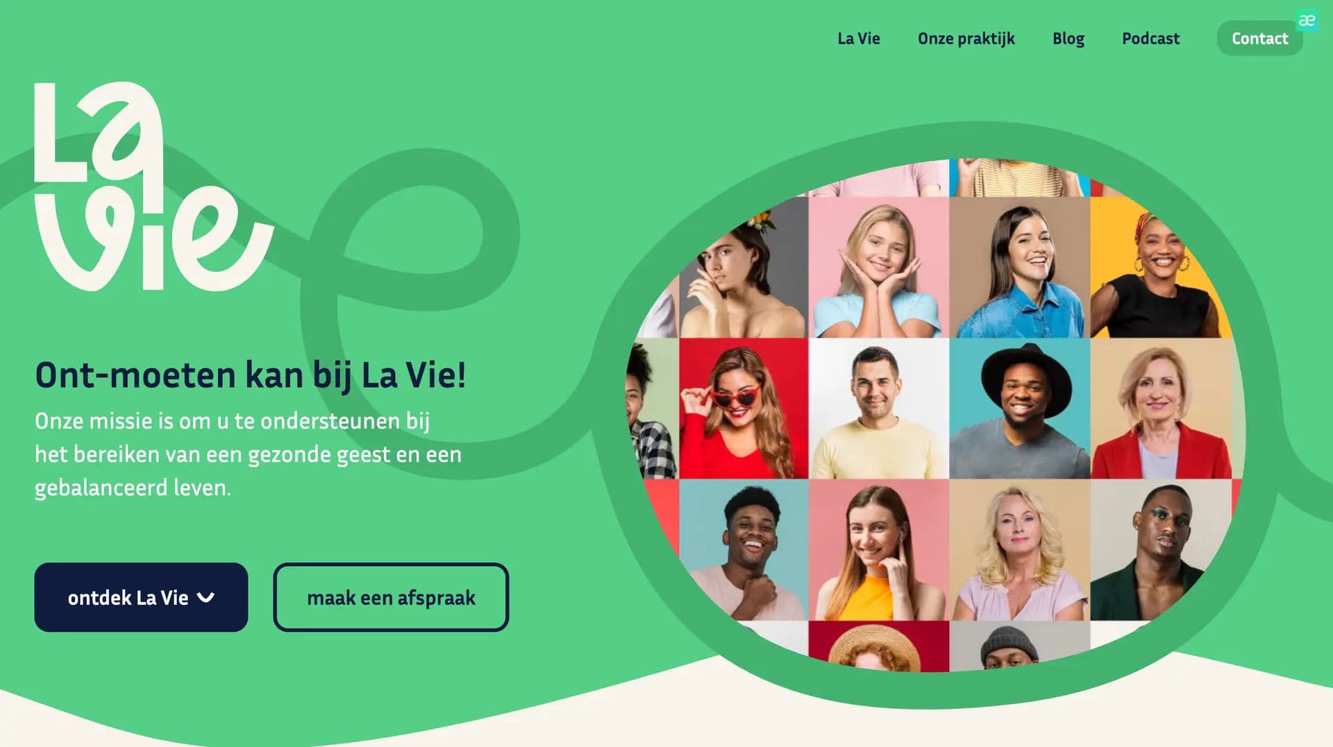 La-vie website - Next js applicaiton