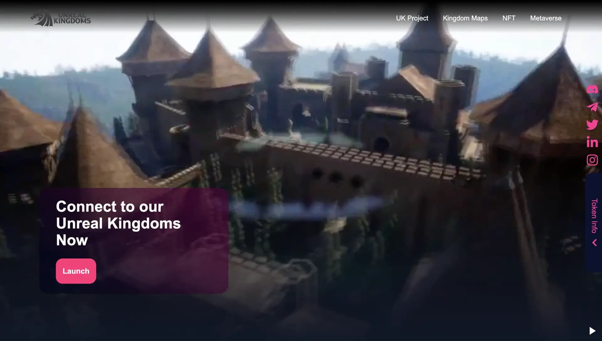 Unreal Kingdoms Website - Next js Application